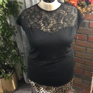 Skull lace top
